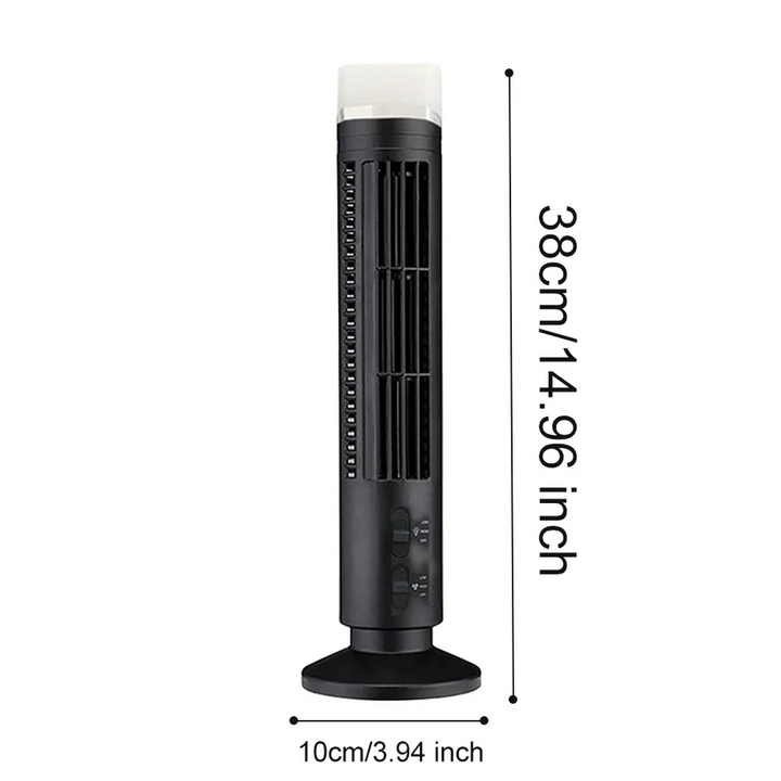 Mini Desktop Air Conditioner USB Powered Bladeless Cooling