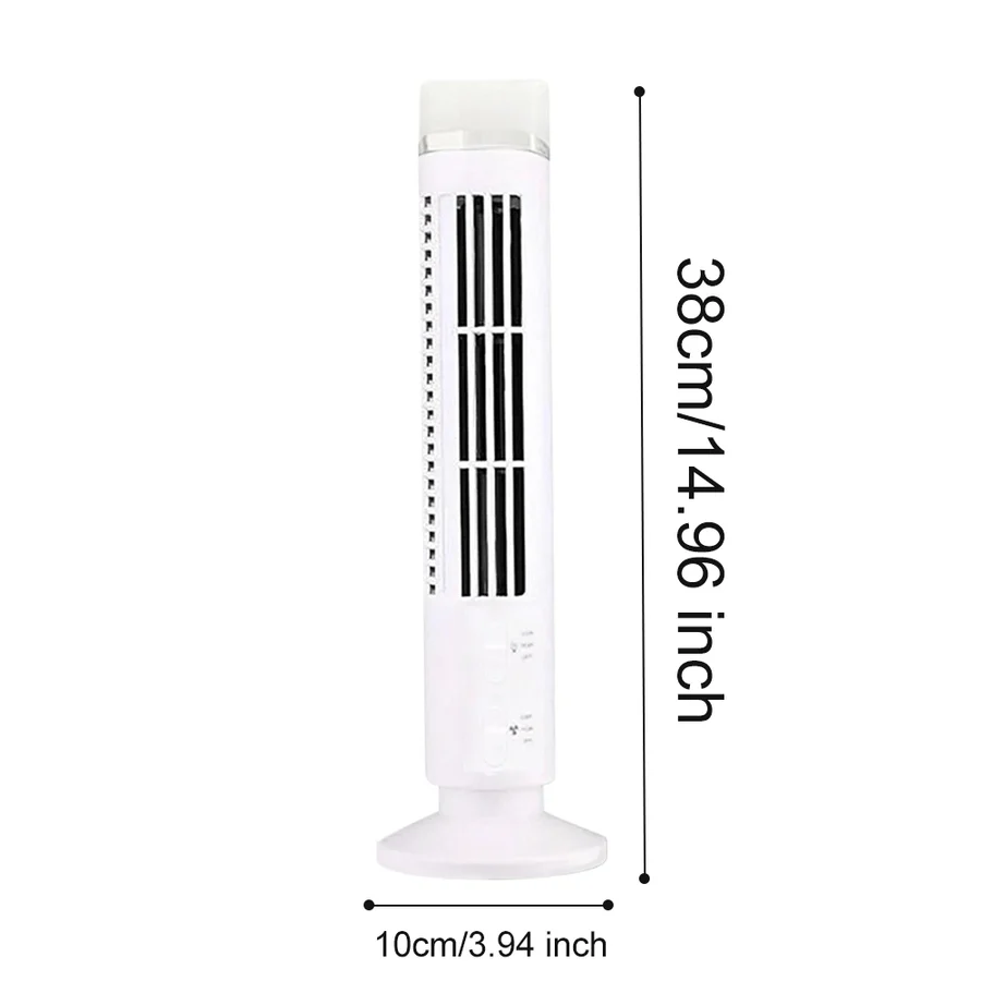 Mini Desktop Air Conditioner USB Powered Bladeless Cooling
