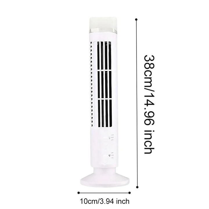 Mini Desktop Air Conditioner USB Powered Bladeless Cooling