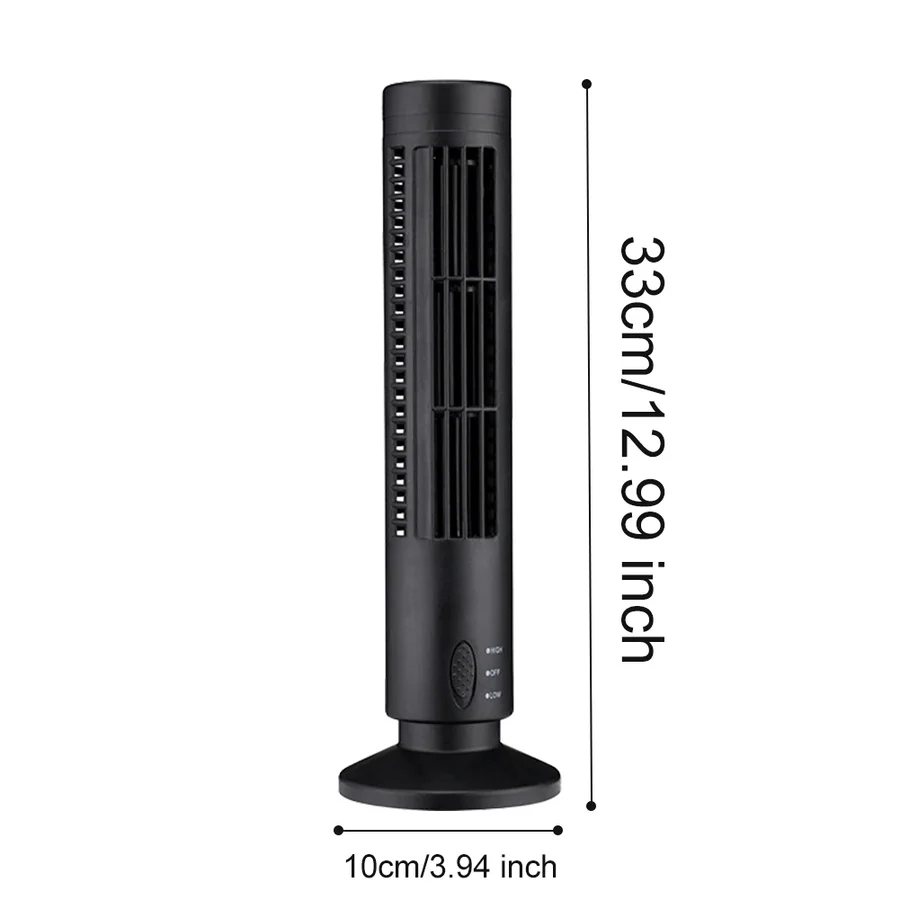 Mini Desktop Air Conditioner USB Powered Bladeless Cooling