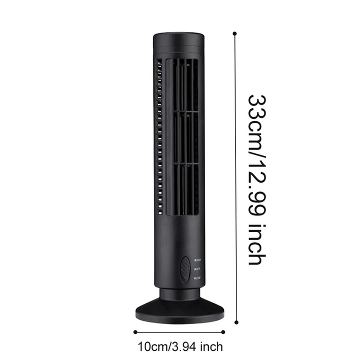 Mini Desktop Air Conditioner USB Powered Bladeless Cooling