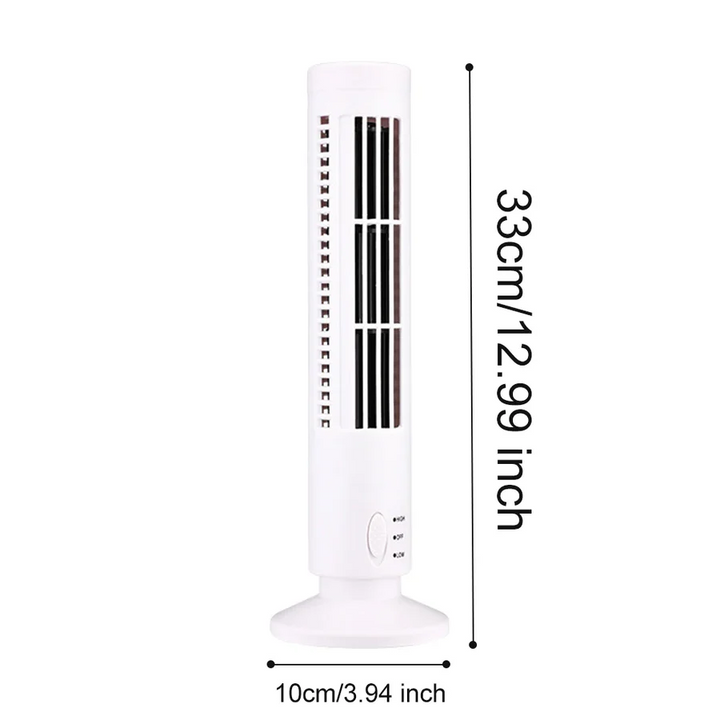 Mini Desktop Air Conditioner USB Powered Bladeless Cooling