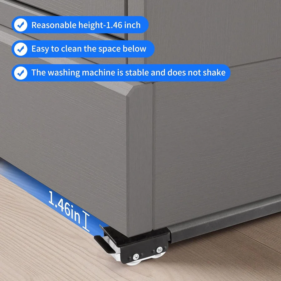 Heavy Duty Appliance Rollers Durable Metal Construction