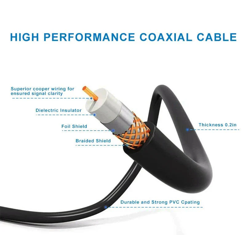 Outdoor TV Antenna HD Motorized Signal Booster