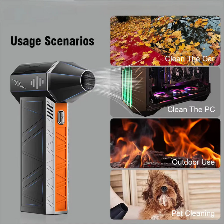 Cordless Portable Fan Jet Airflow