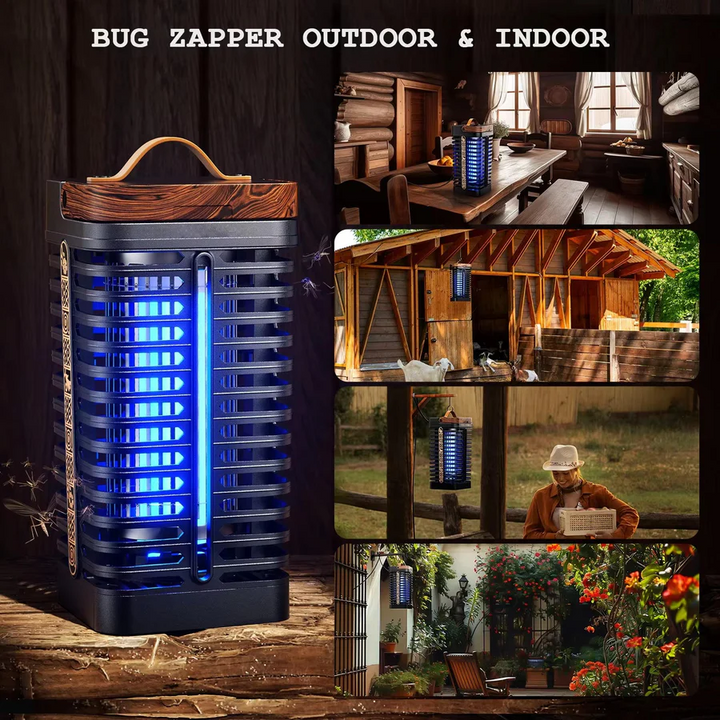 Outdoor Electric Bug Zapper Portable Insect Trap