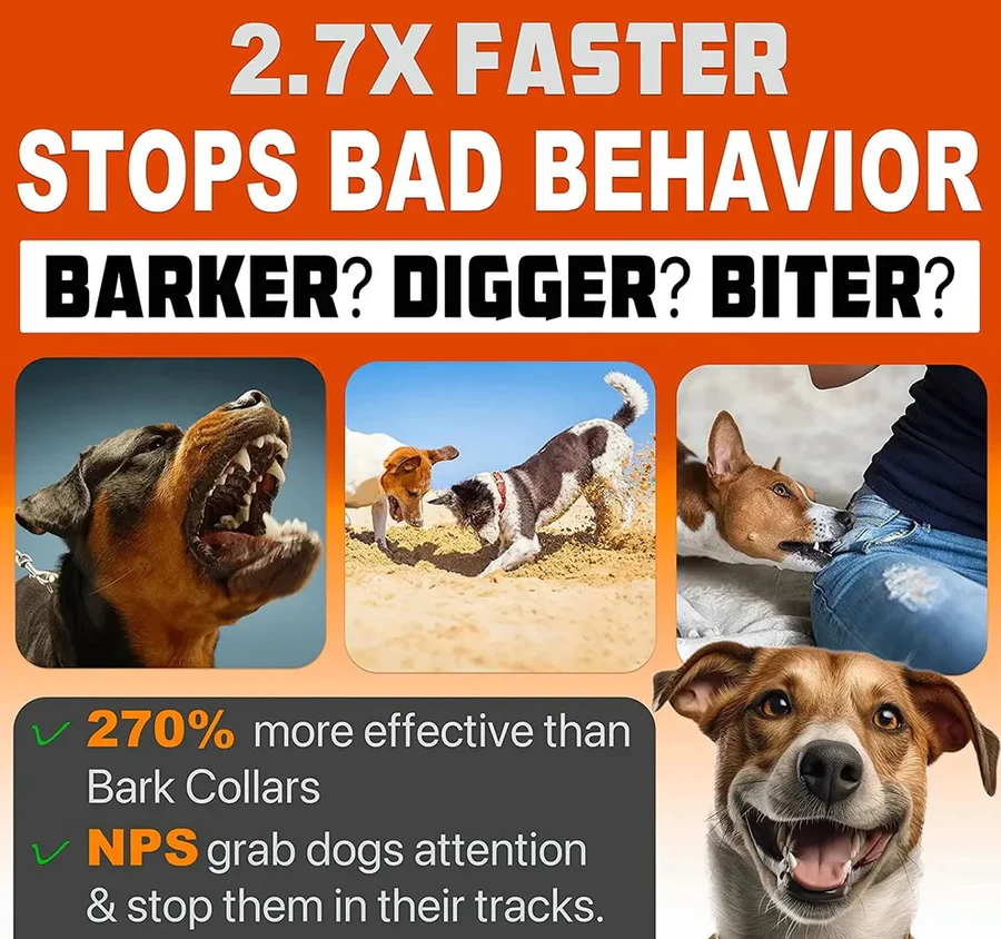 Ultrasonic Dog Trainer Device for Behavior Control