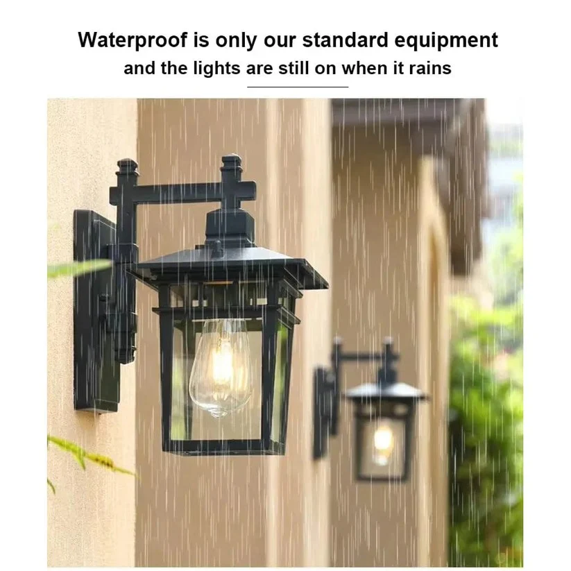 Outdoor Wall Mounted Fixture Modern Design