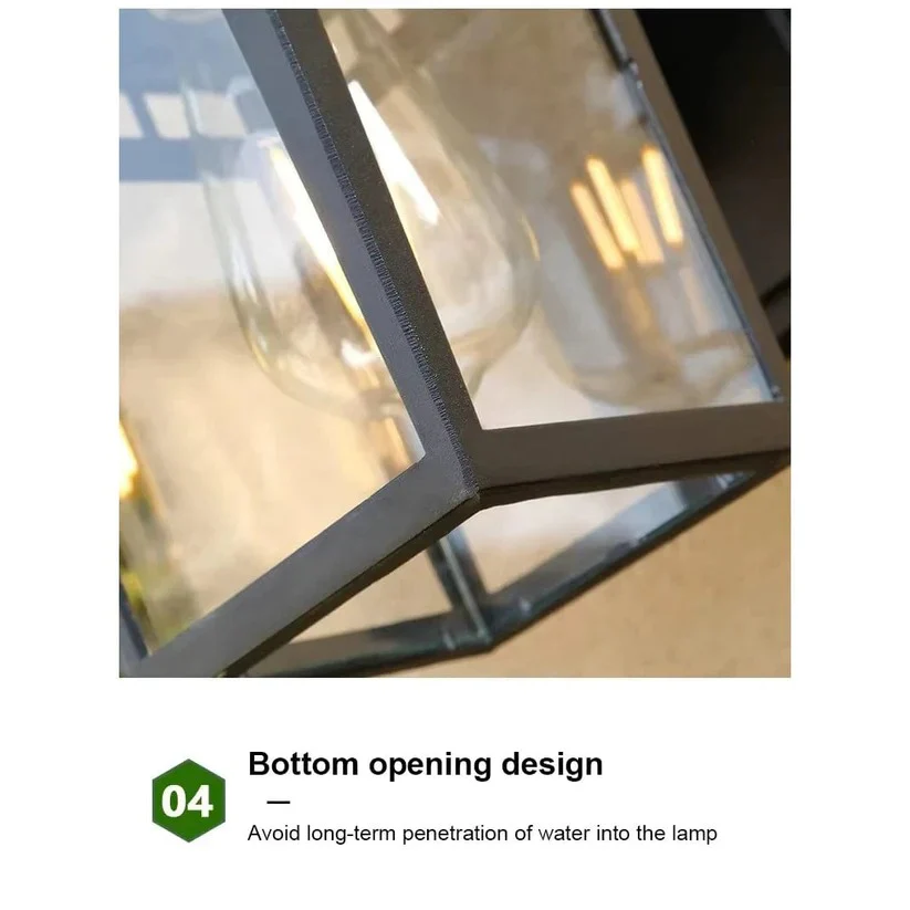 Outdoor Wall Mounted Fixture Modern Design