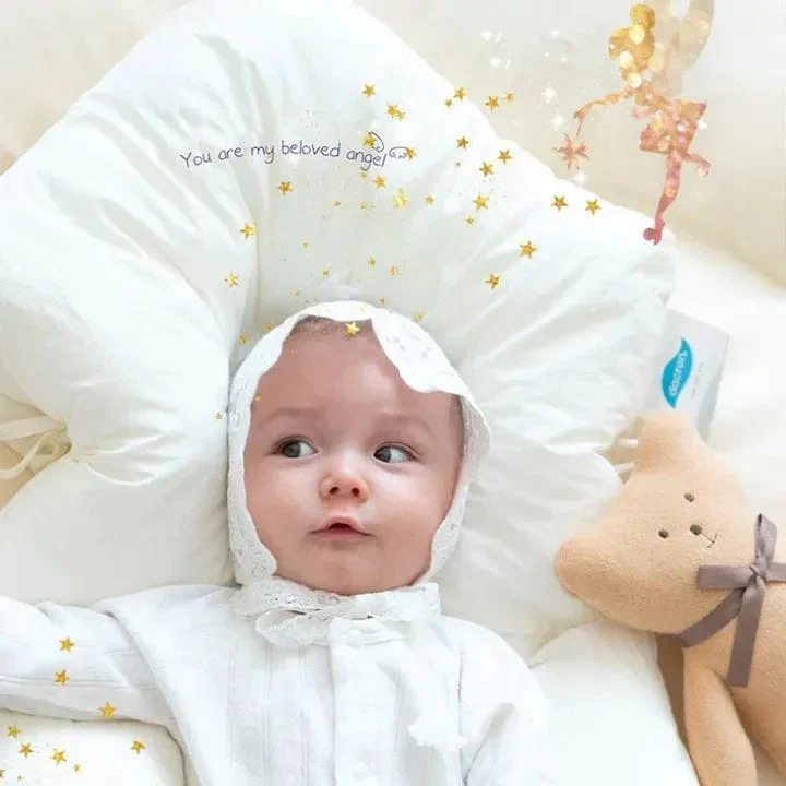 Infant Support Pillow Soft Foam Ergonomic Design