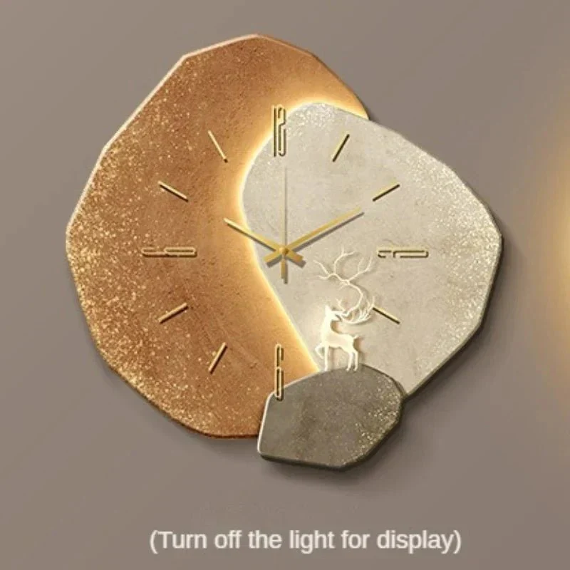Minimalist Wall Clock Modern Design Silent Movement