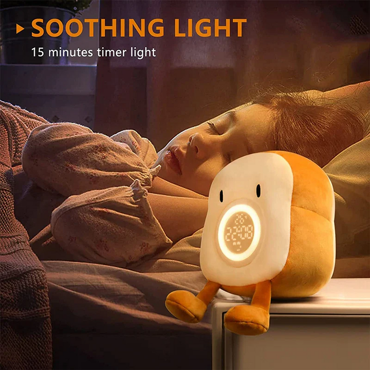 Plush Alarm Clock with Night