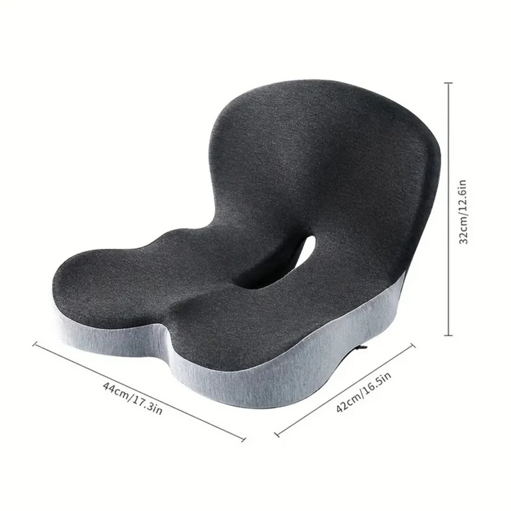 Memory Foam Lumbar Support Pillow Seat Cushion