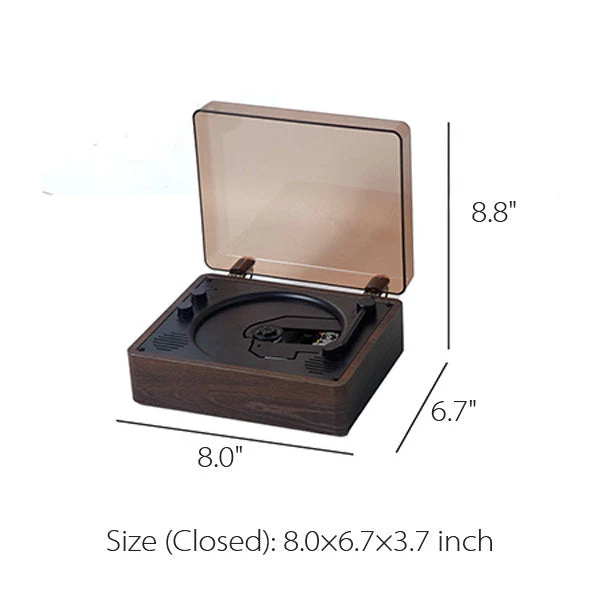 Portable CD Player Compact Retro Style