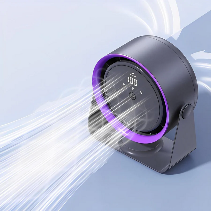 Portable Bladeless Fan Compact Design
