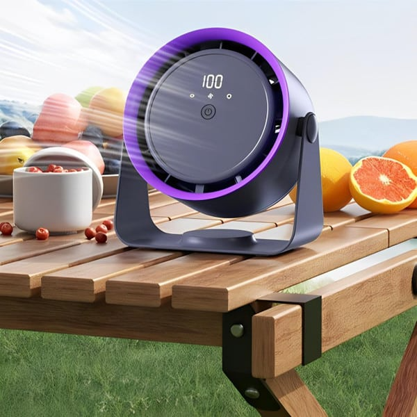 Portable Bladeless Fan Compact Design