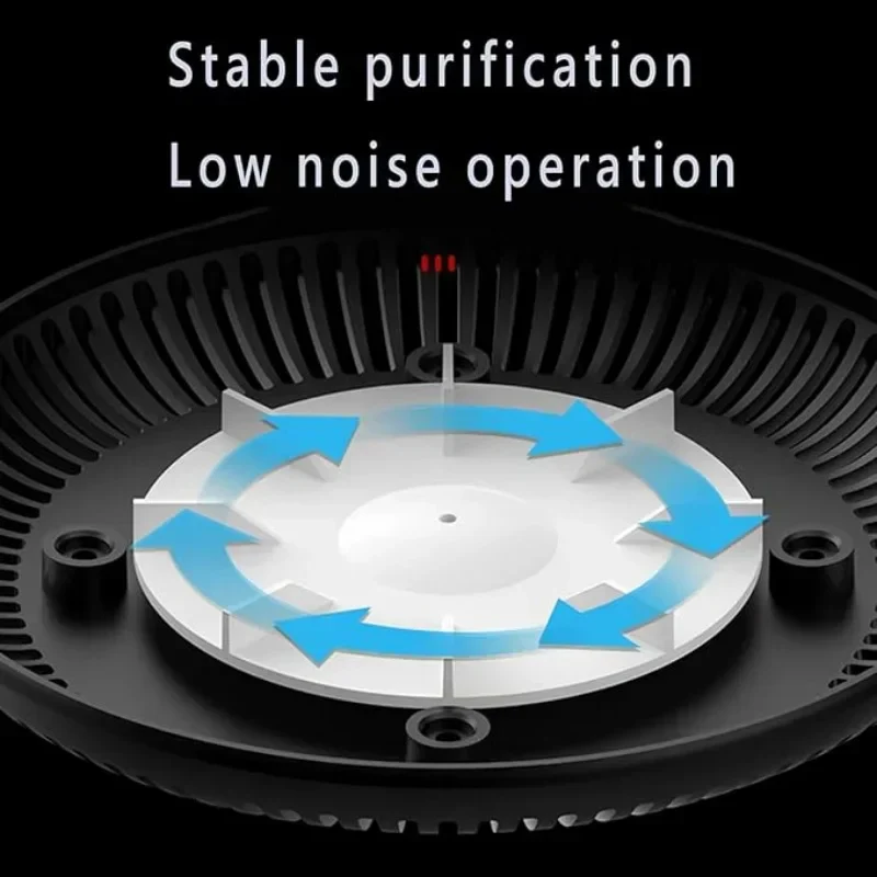 Portable Ashtray with Smokeless Air Purifier Function