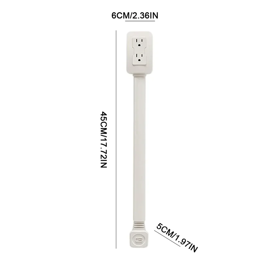 Multi-Port Electrical Outlet Extender Power Strip