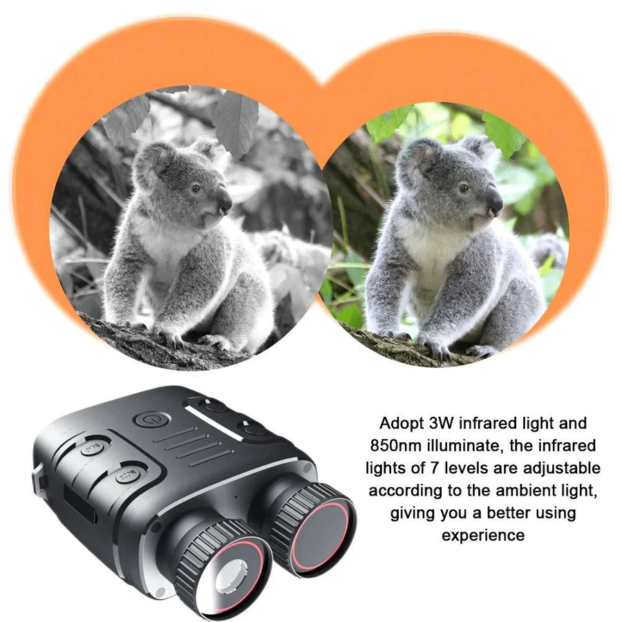Night Vision Binoculars Digital Camera Compact Design