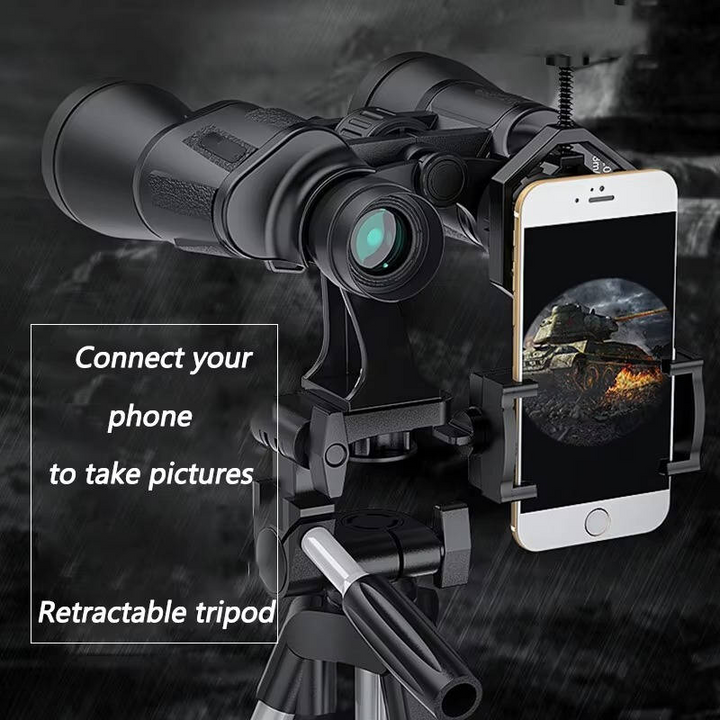 Long Range Binoculars Compact Lightweight Design