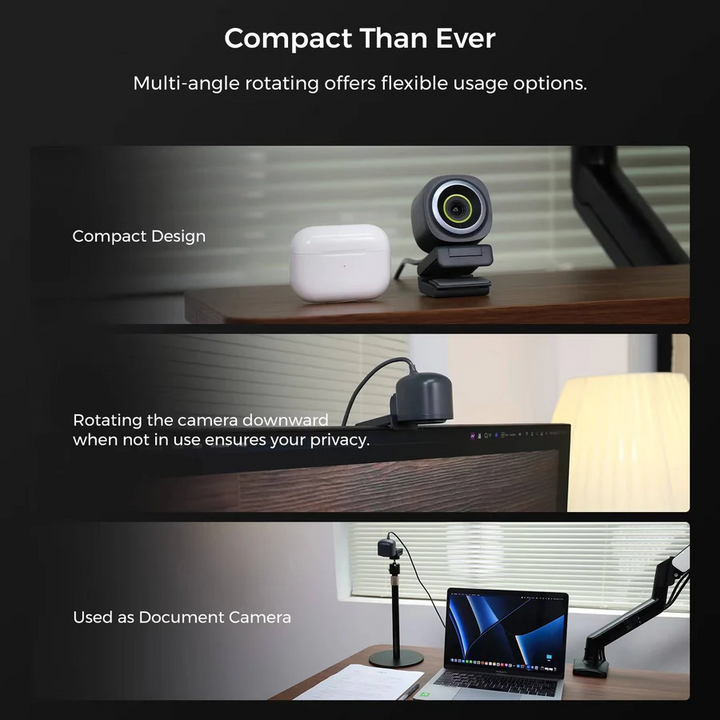 4K Webcam for Streaming and Video Calls 60fps