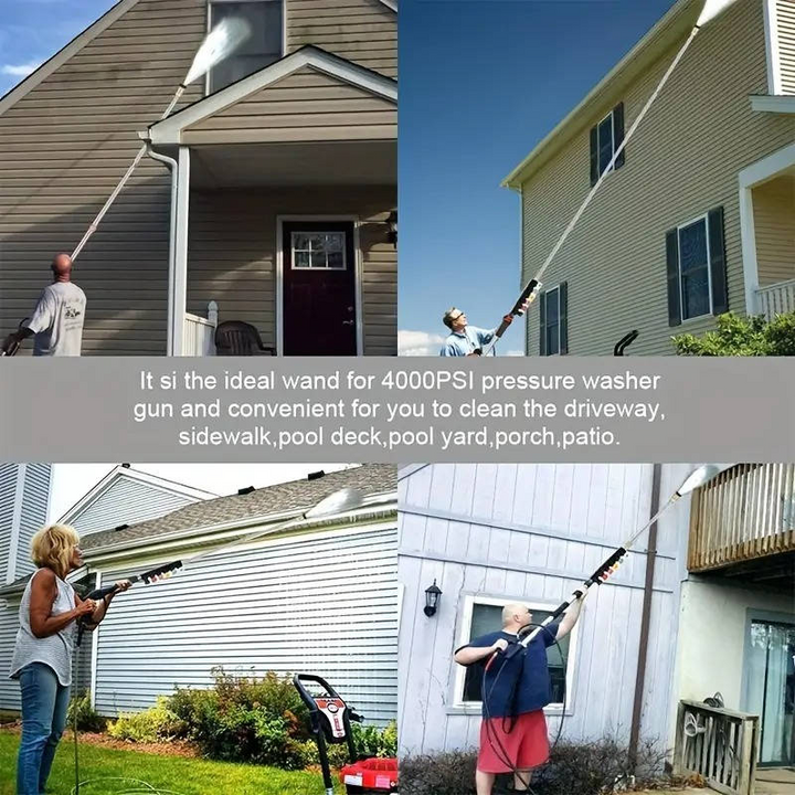 Telescoping Power Washer Extension Wand Adjustable Length