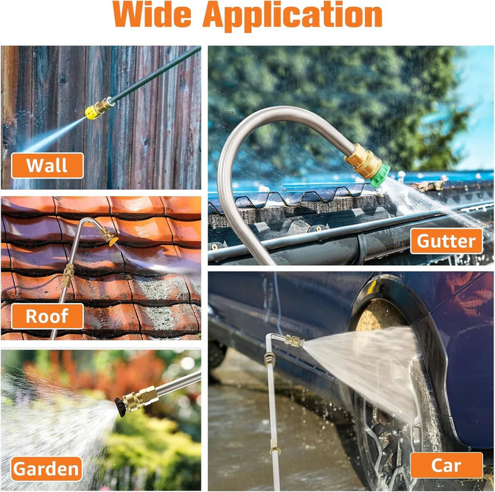 Telescoping Power Washer Extension Wand Adjustable Length