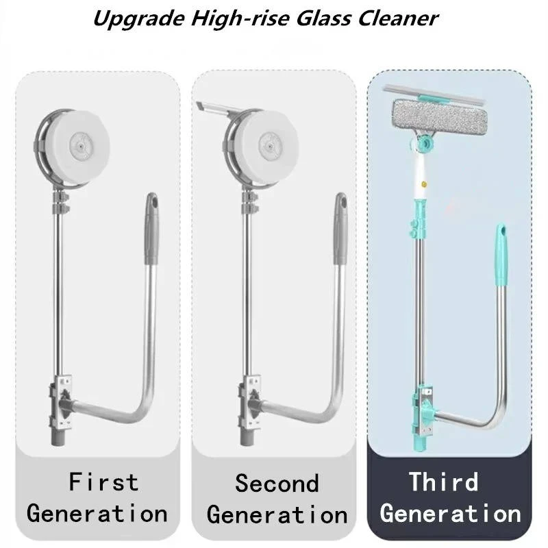 Window Cleaning Brush Long Handle