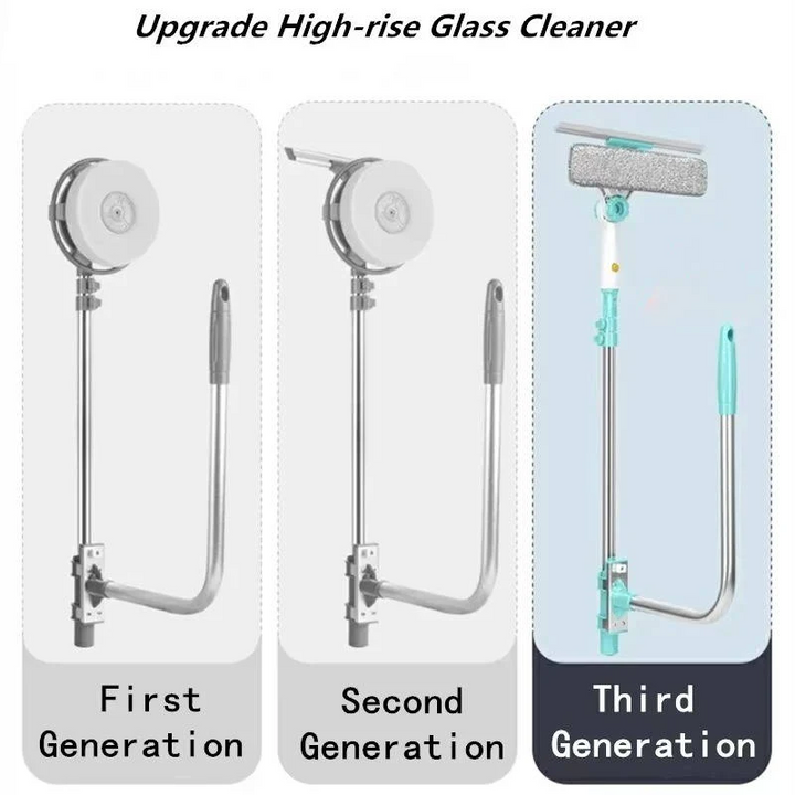 Window Cleaning Brush Long Handle