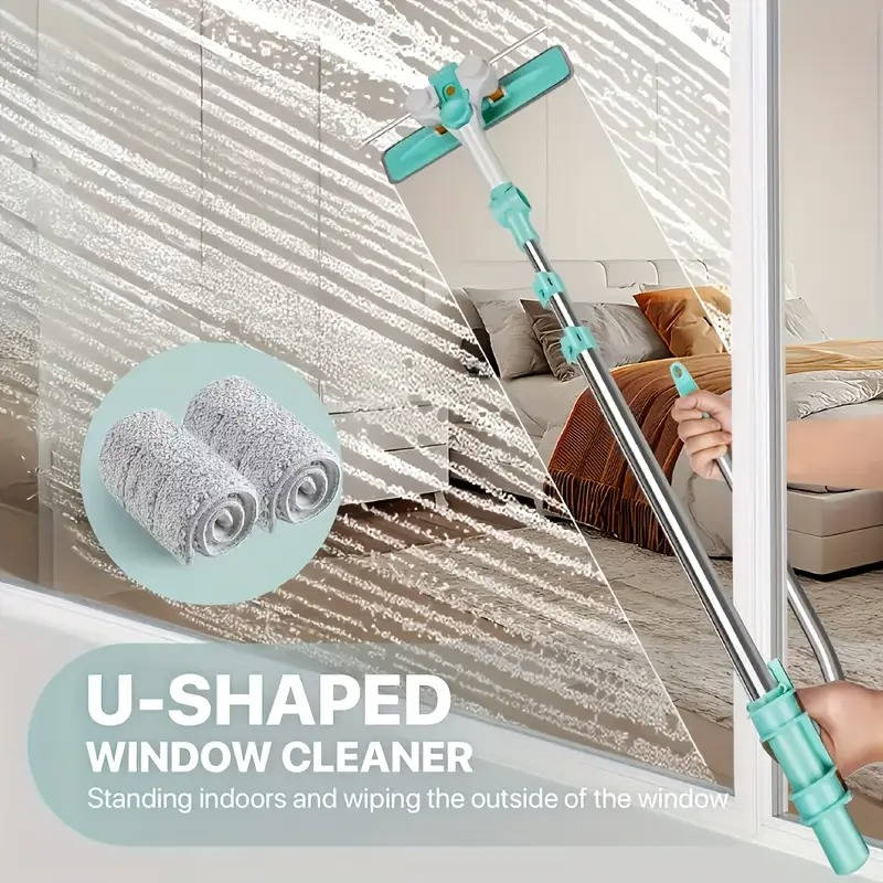 Window Cleaning Brush Long Handle