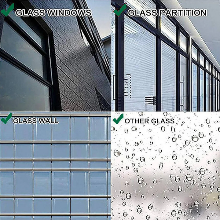 Telescopic Window Cleaner with Long Handle
