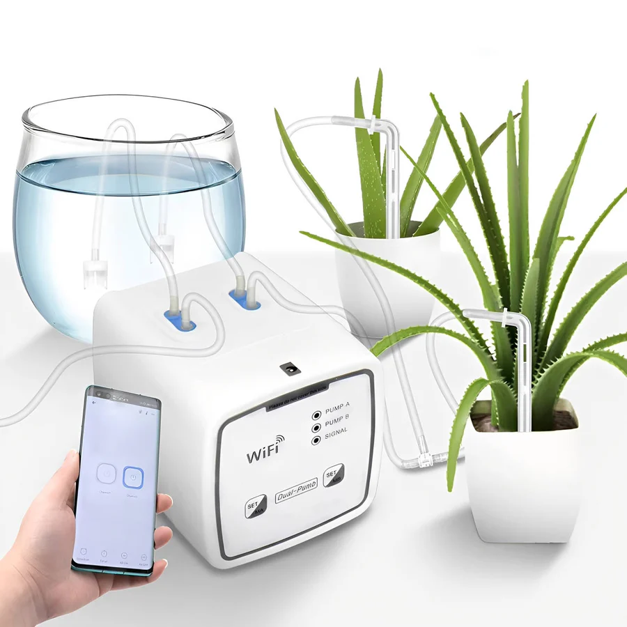 Smart Automatic Plant Waterer WiFi Enabled for Pots - Lenila