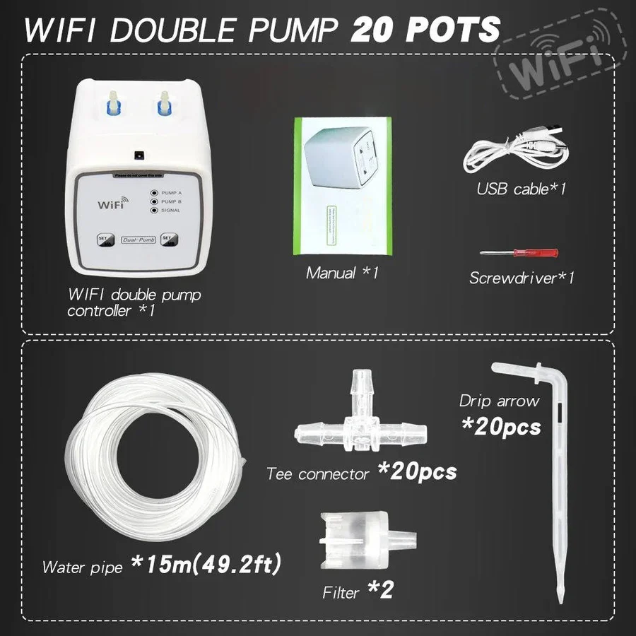 Smart Automatic Plant Waterer WiFi Enabled for Pots