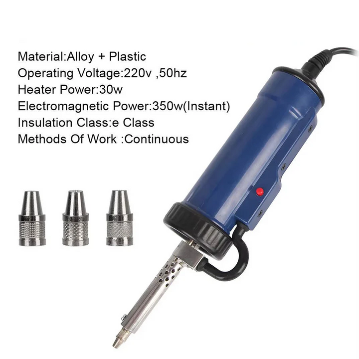 Electric Desoldering Machine with Suction Nozzles Automatic