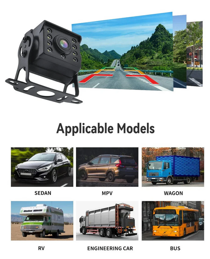 Wireless Reverse Camera for Car Truck Caravan
