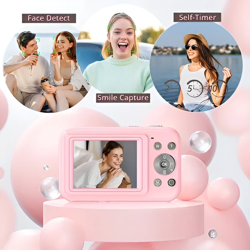 Compact Digital Camera Retro Style