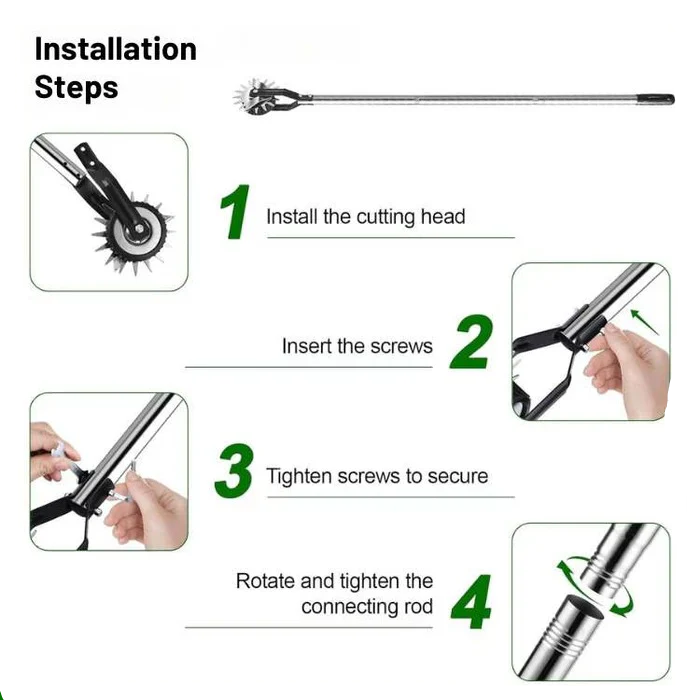 Garden Edger for Precise Border Trimming