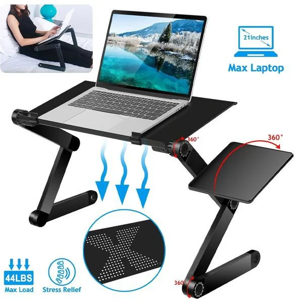 Ergonomic Laptop Stand Adjustable Height Portable