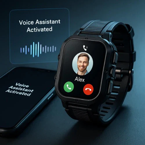 Waterproof Smartwatch with Fitness Tracking Bluetooth