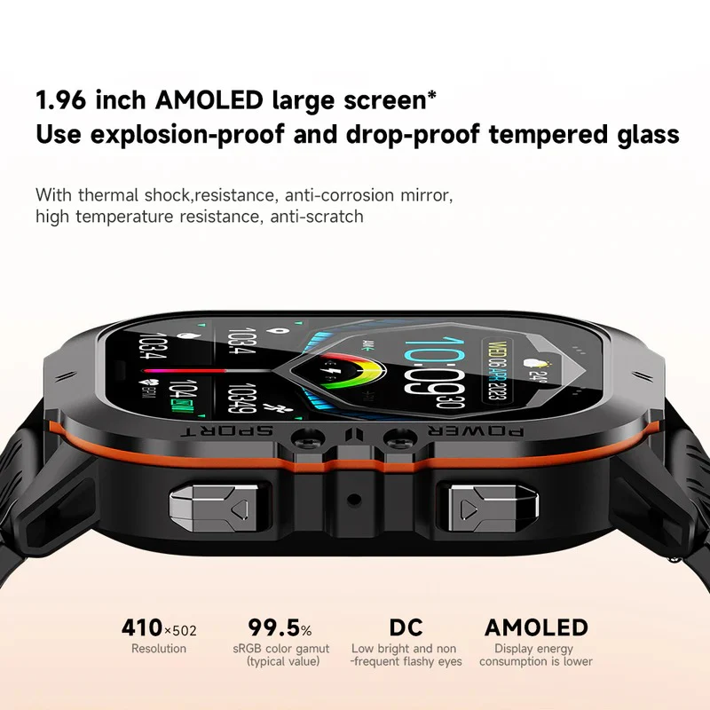 Waterproof Smartwatch with Fitness Tracking Bluetooth