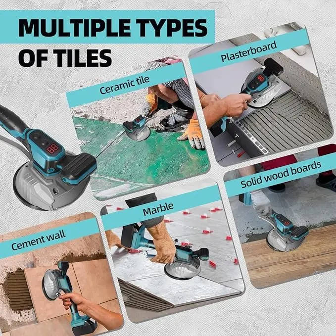 Handheld Suction and Vibration Tool with RPM Control