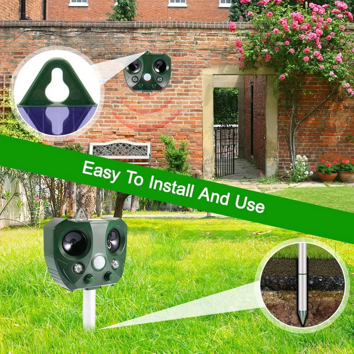 Ultrasonic Pest Defender and Bird Scarer Device