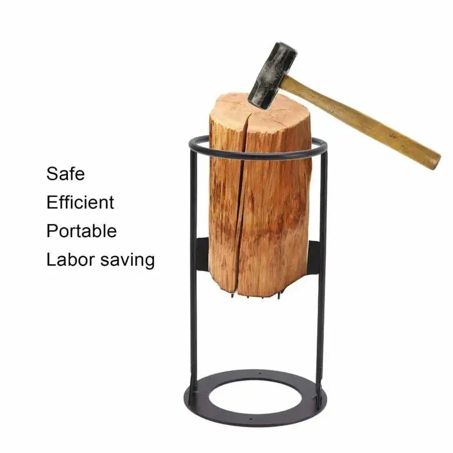 Manual Cast Iron Firewood Splitter Log Splitting Tool