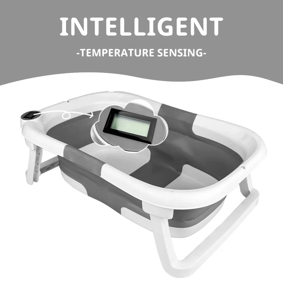 Newborn Bath Tub Foldable with Temperature Indicator