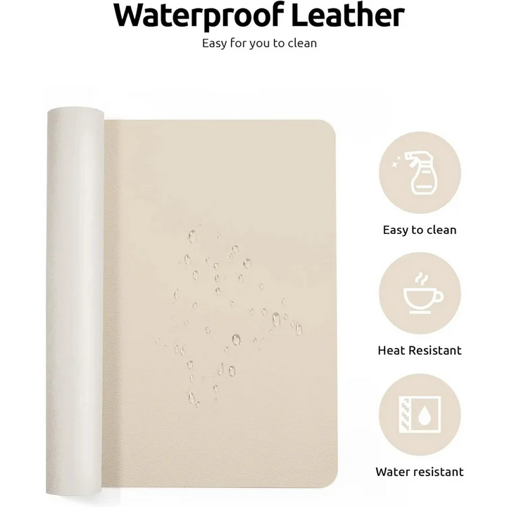 Leather Desk Pad Smooth Writing Surface