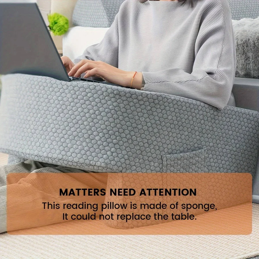 Reading Pillow Memory Foam with Washable Cover