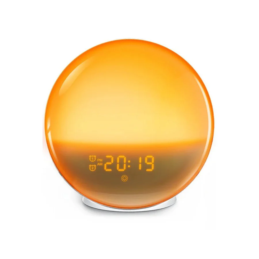 Smart Wake-Up Alarm Clock with Nature Sounds - Lenila