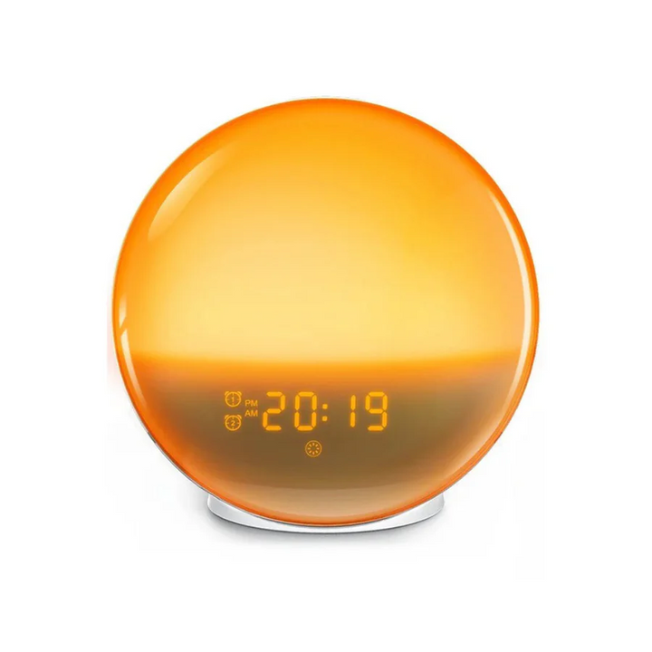 Smart Wake-Up Alarm Clock with Nature Sounds - Lenila