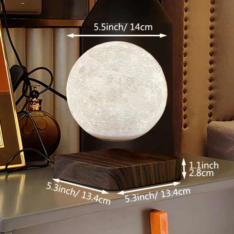 LED Floating Moon Lamp Decorative Ambient