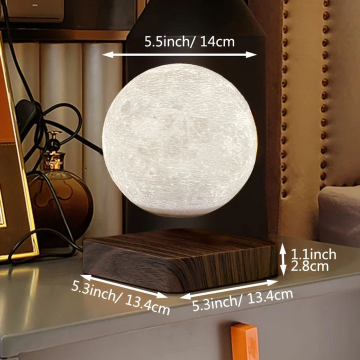 LED Floating Moon Lamp Decorative Ambient